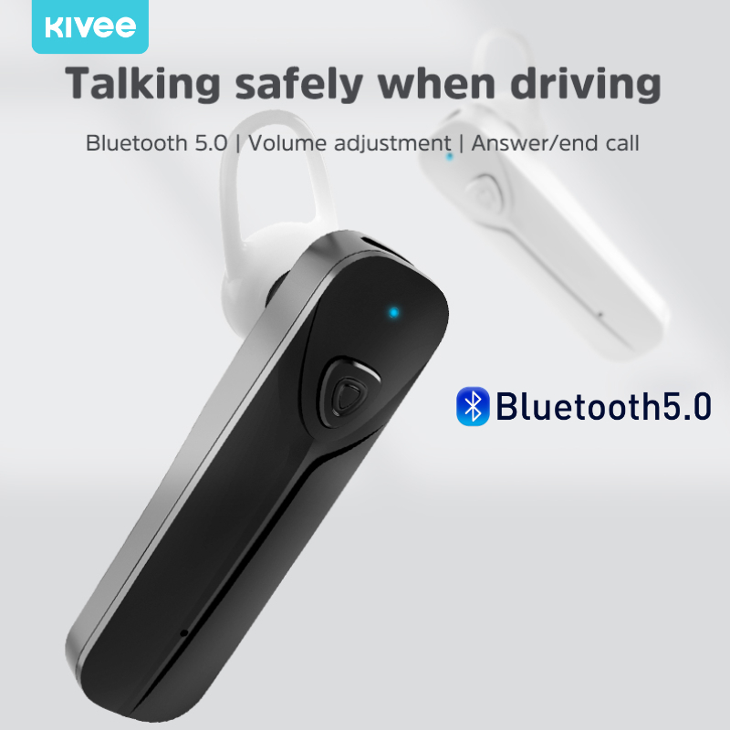 Kivee หูฟังบลูทูธ Bluetooth 5.0 headphones  หูฟังบลูทูธแท้ เล่นเพลง ฟังเพลง มีไมค์ รับสาย วางสายสนทนาได้ หูฟังบลูทูธ เชื่อมต่อได้โทรศัพท์ทุกรุ่น