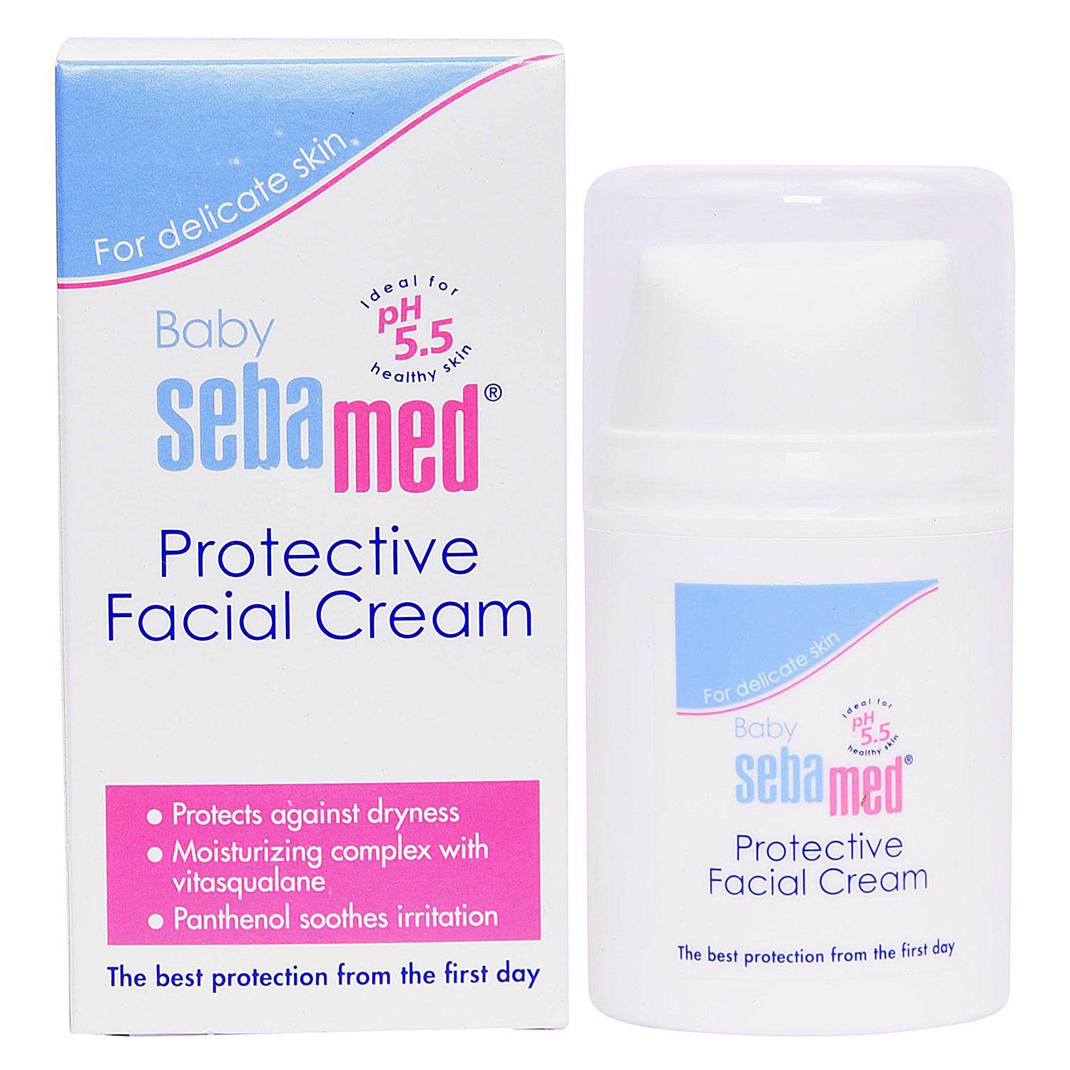 รีวิว Sebamed Baby Protective Facial Cream (50 ml.)