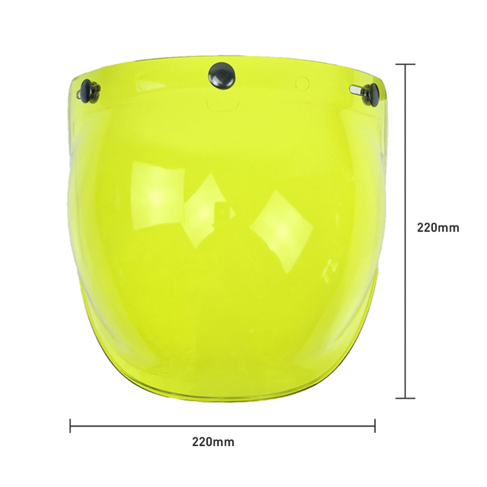 Motorcycle Helmet Bubble Shield Visor Full Face Full Face Helmet Visor