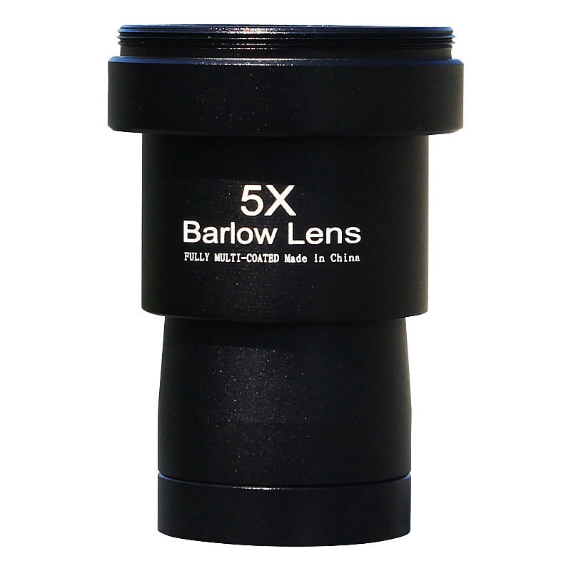 1.25นิ้ว5X เลนส์ Barlow โลหะสีเขียวฟิล์ม M42สำหรับมาตรฐานแว่นกล้องโทรทรรศน์ดาราศาสตร์