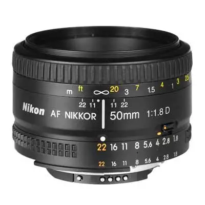 Nikon AF NIKKOR 50mm f/1.8D (ประกัน EC-Mall)