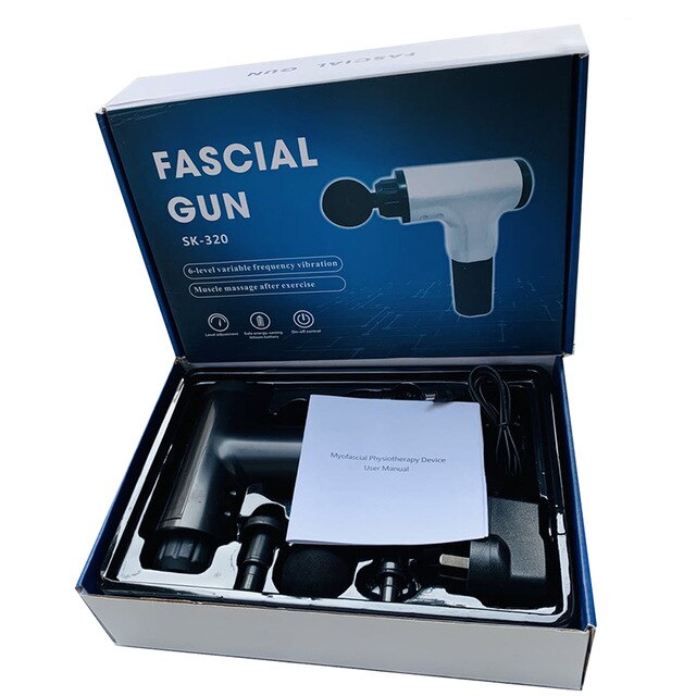 gun percussion fascial massager pistolet de muscle massage