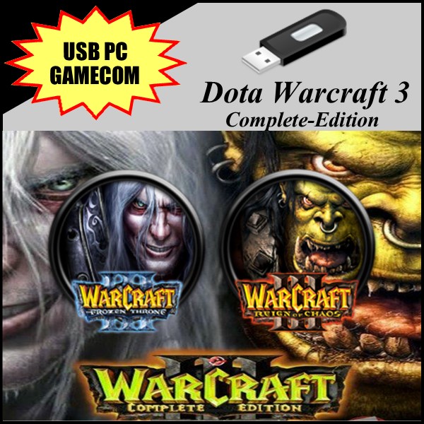 USB เกมส์คอม-Dota Warcraft 3 Complete-Edition
