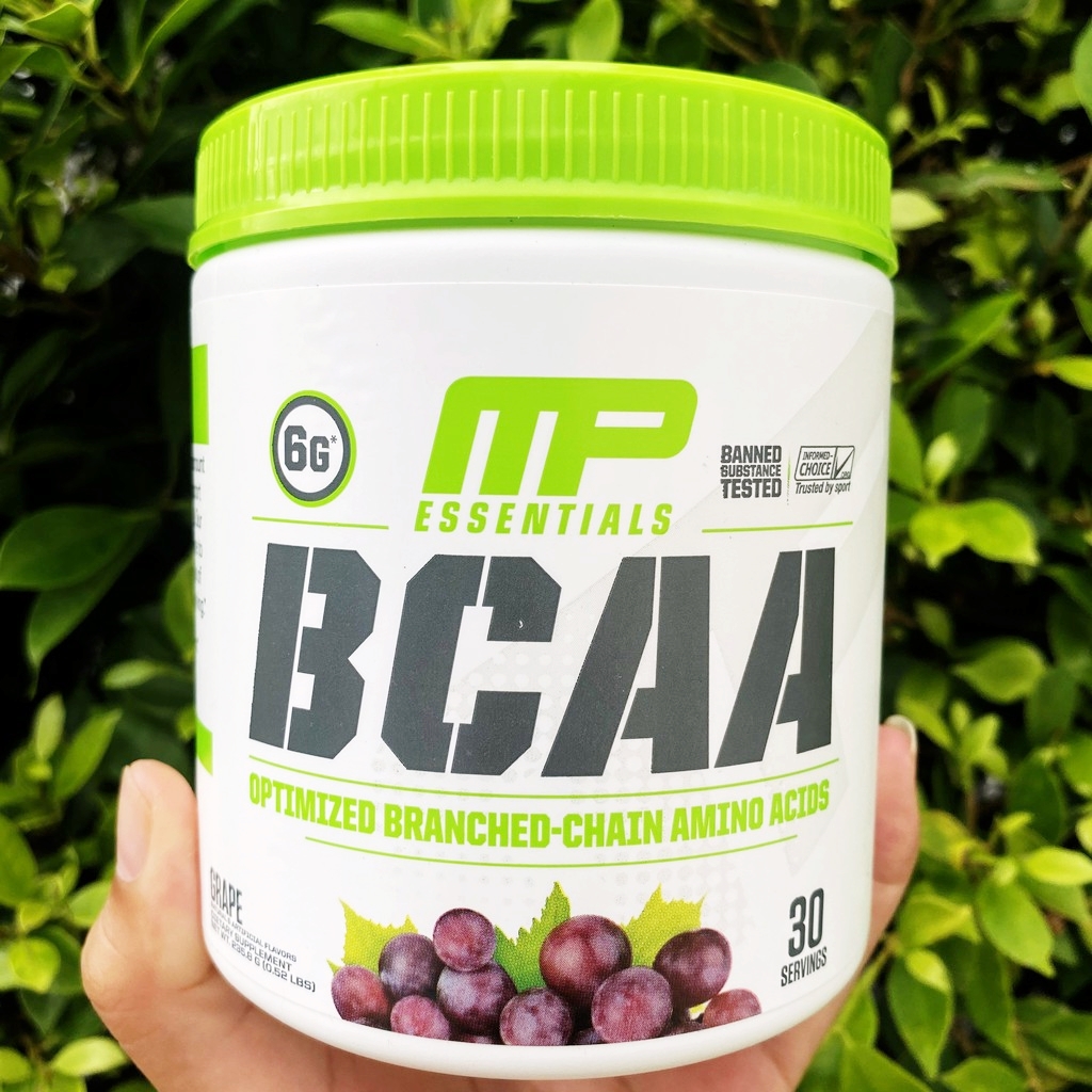 บีซีเอเอ แบบผง รสองุ่น BCAA Grape 235.8g (MusclePharm®) Branched Chain Amino Acids