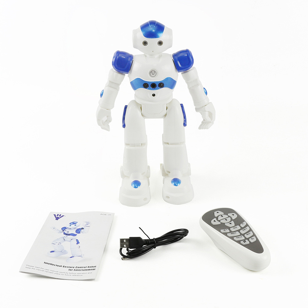ของเล่นเด็ก ROBOT หุ่นยนต์ อัจฉริยะ SMART ROBOT หุ่นยนต์เต้นได้ บังคับได้2 ระบบ เต้นได้้ มีเสียงเพลง เดินได้ รีโมตบังคับ