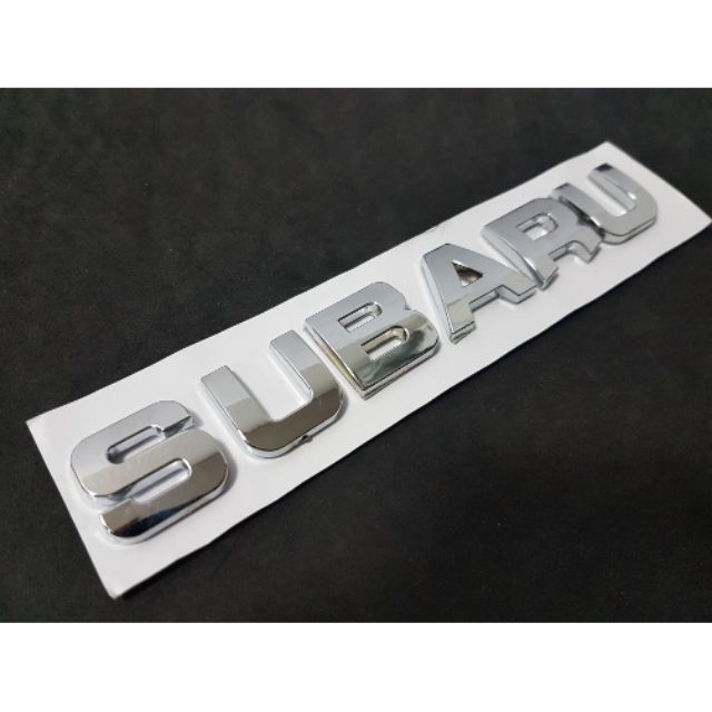 Best saller SUBARU XV โลโก้ตัวอักษรติดท้าย แป้นเหยียบกันลื่น logo logoรถ โลโก้รถ ดุมล้อ BENZ