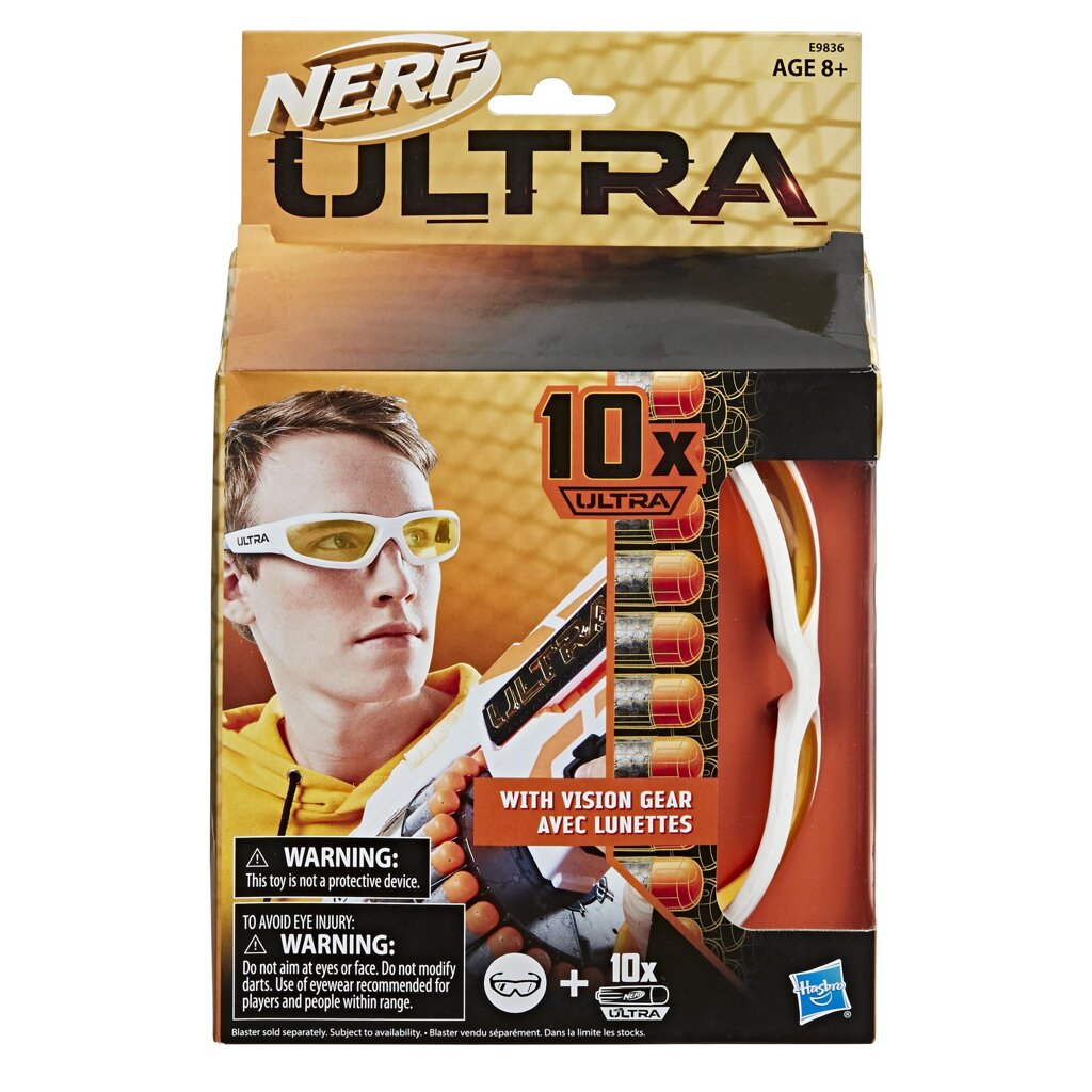 ของเล่น แว่น และ กระสุนปืนเนิร์ฟ เนิร์ฟ อัลตร้า เนิฟ ของแท้ Nerf Ultra Vision Gear and 10 Nerf Ultra Darts