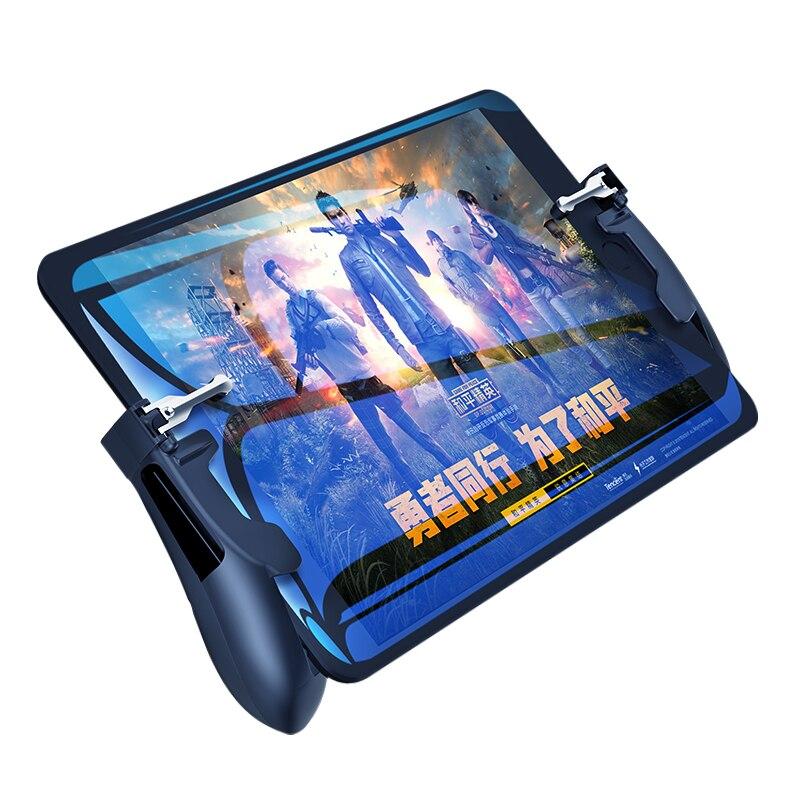 H7 จอย PUBG มาใหม่ล่าสุด สำหรับมือถือ iPad และ Tablet ทุกรุ่น (อัพเกรดมีตัวล๊อคแน่นหนา) จอยแท็บเล็ตเล่นเกมแนว PUBG / Free Fire / Rules of Survival Mobile mobile joystick Game Controller Gamepad Trigger จอยกินไก่