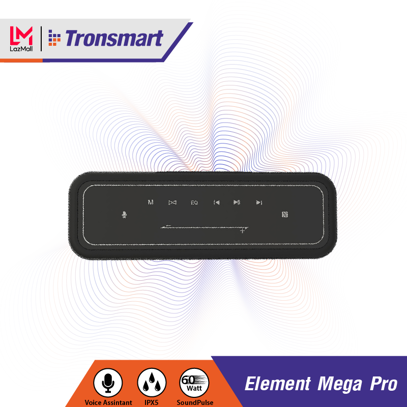 Tronsmart Element Mega Pro 60W Speaker SoundPulse ลำโพงบลูทูธ5.0หน้าจอสัมผัสรองรับการเชื่อมต่อแบบNFC By Mac Modern