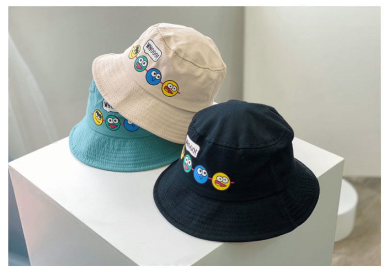 หมวกเด็ก 2-5 ขวบ หมวกบักเก็ตเด็ก หมวกปีกรอบ หมวกแฟชั่น Bucket มีสายคล้องคาง