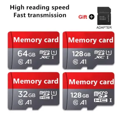Ultra Micro SD 128GB 32 GB 64GB Micro SD การ์ด SD / TF การ์ดหน่วยความจำแฟลชการ์ด 32 64 128 gb microSD สำหรับโทรศัพท์