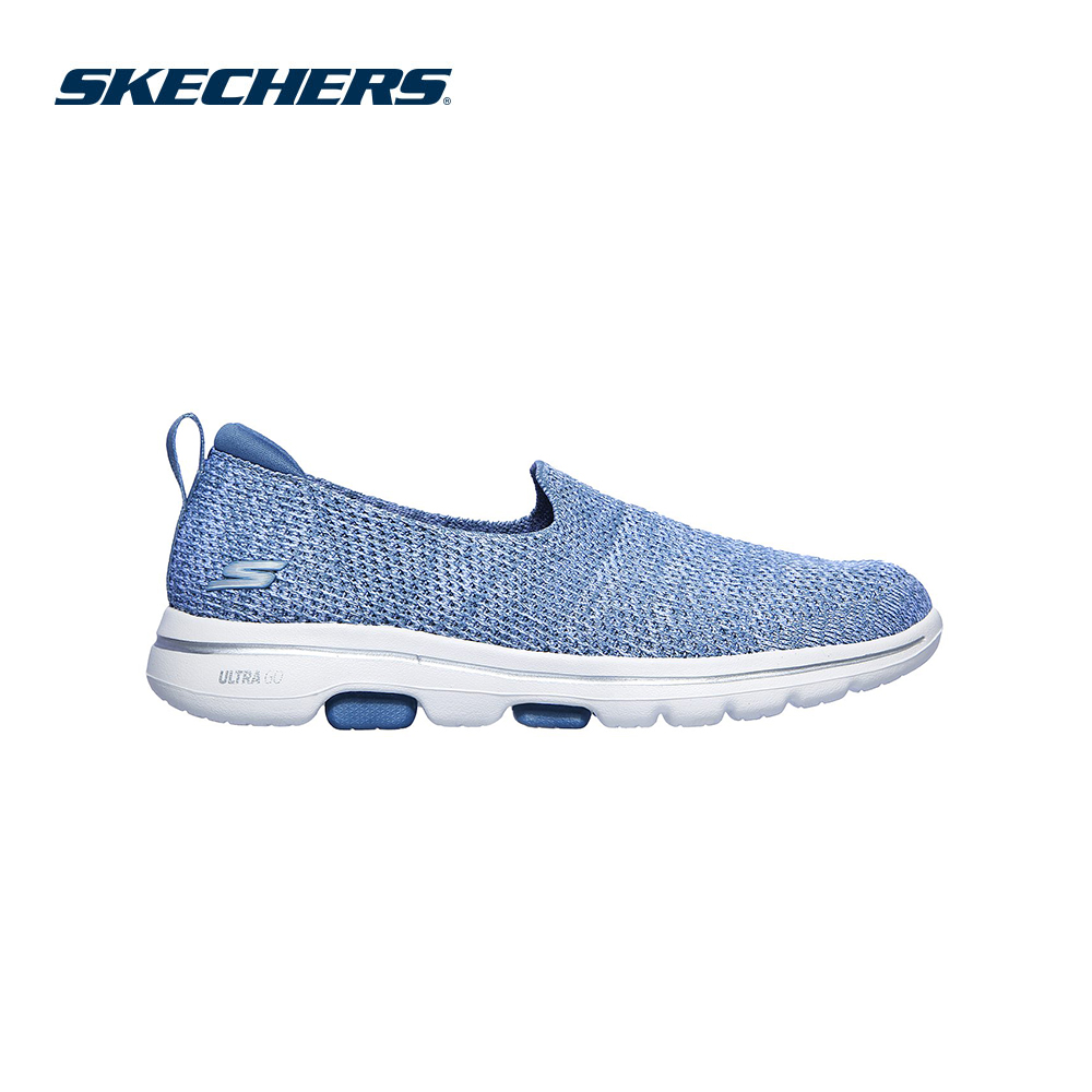 Skechers สเก็ตเชอร์ส รองเท้า ผู้หญิง GOwalk 5 Shoes - 124162-BLU