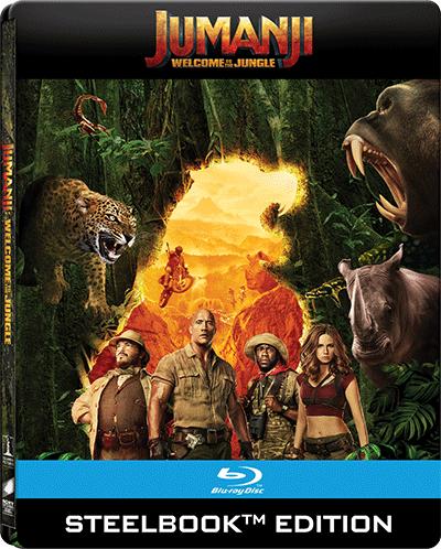 Jumanji : Welcome to the Jungle จูแมนจี้ เกมดูดโลก บุกป่ามหัศจรรย์ (Blu-ray บลูเรย์)