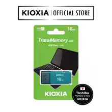 ภาพขนาดย่อของภาพหน้าปกสินค้าKioxia USB 2.0 Flash Drive U202 16GB (แฟลชไดร์ฟ) จากร้าน Kioxia บน Lazada ภาพที่ 1