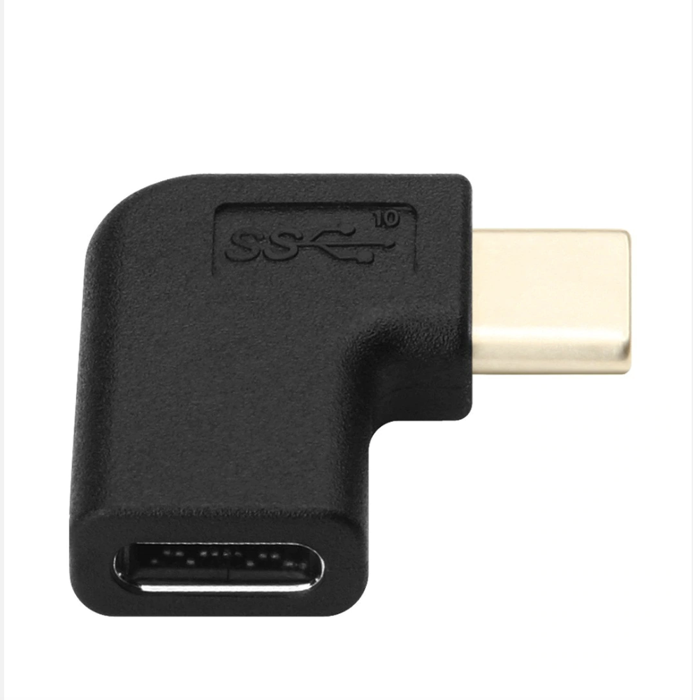 USB 3.1 Type C Female to Male 90 Degree Angle Adapter Converter Connector USB-C