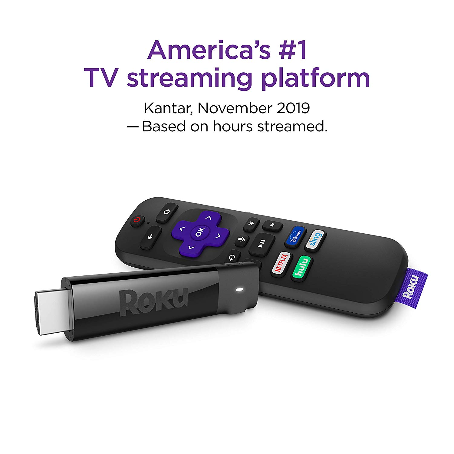 Roku Streaming Stick+ (3810R) HD/4K/HDR Streaming Device with Long