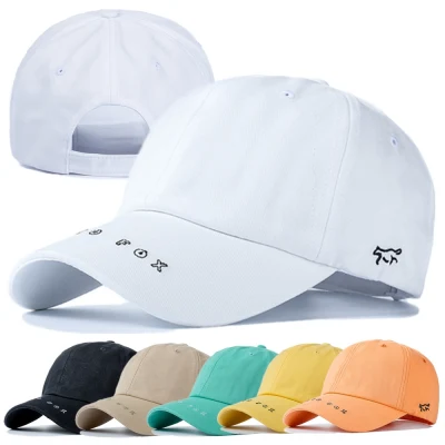 New Women Men Cotton Kpop Brand Cap Fashion Side FABIO FOX Embroidered Baseball Cap Adjustable Outdoor Summer Streetwear Hat