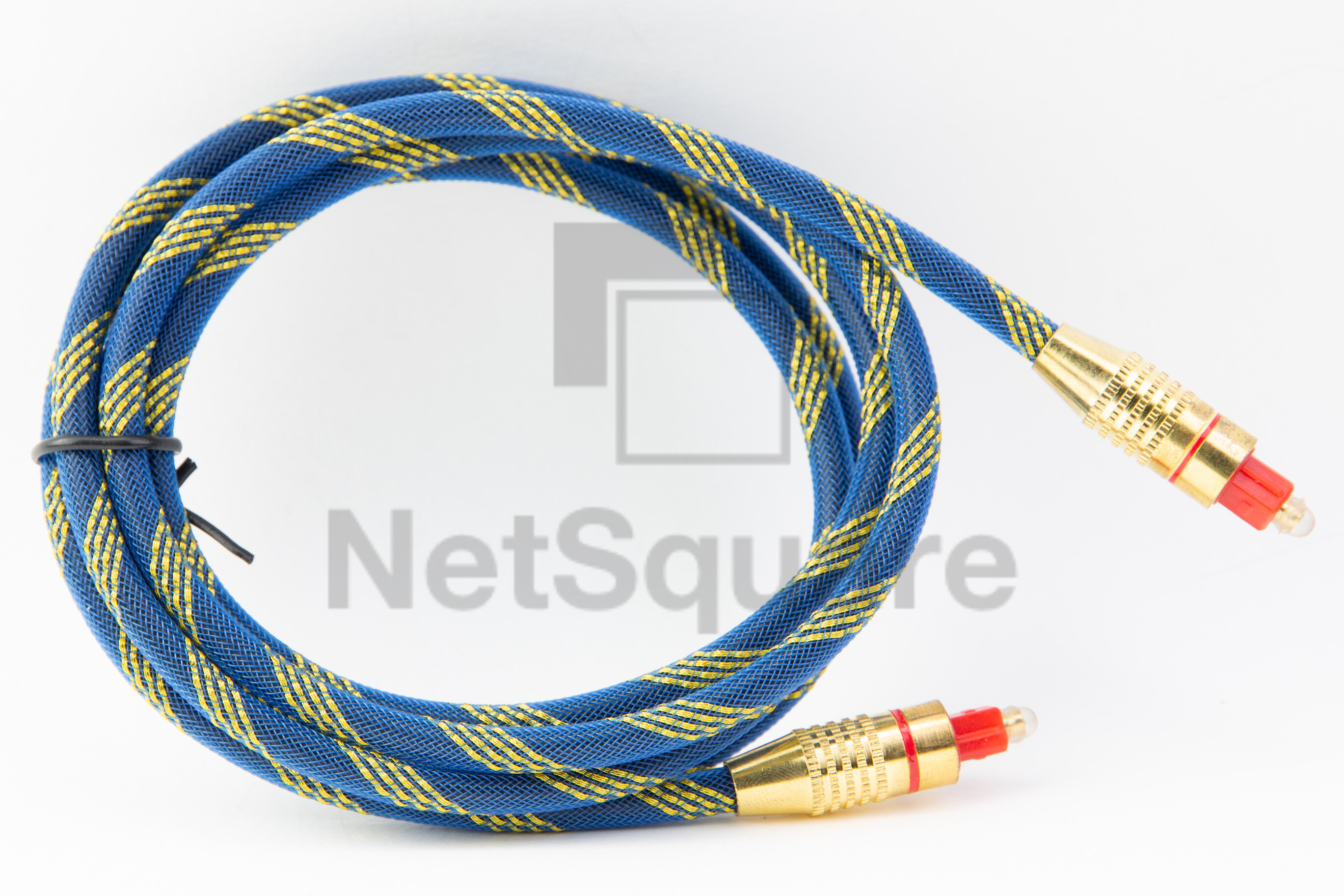 สาย Fiber optic TOSLINK Audio Cable SPDIF สายถัก 1.5 เมตร