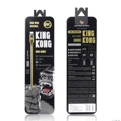 สายชาร์จไอโฟน WK KingKong Fast Charge รุ่น WDC-013 สำหรับ ซัมซุงiPhone