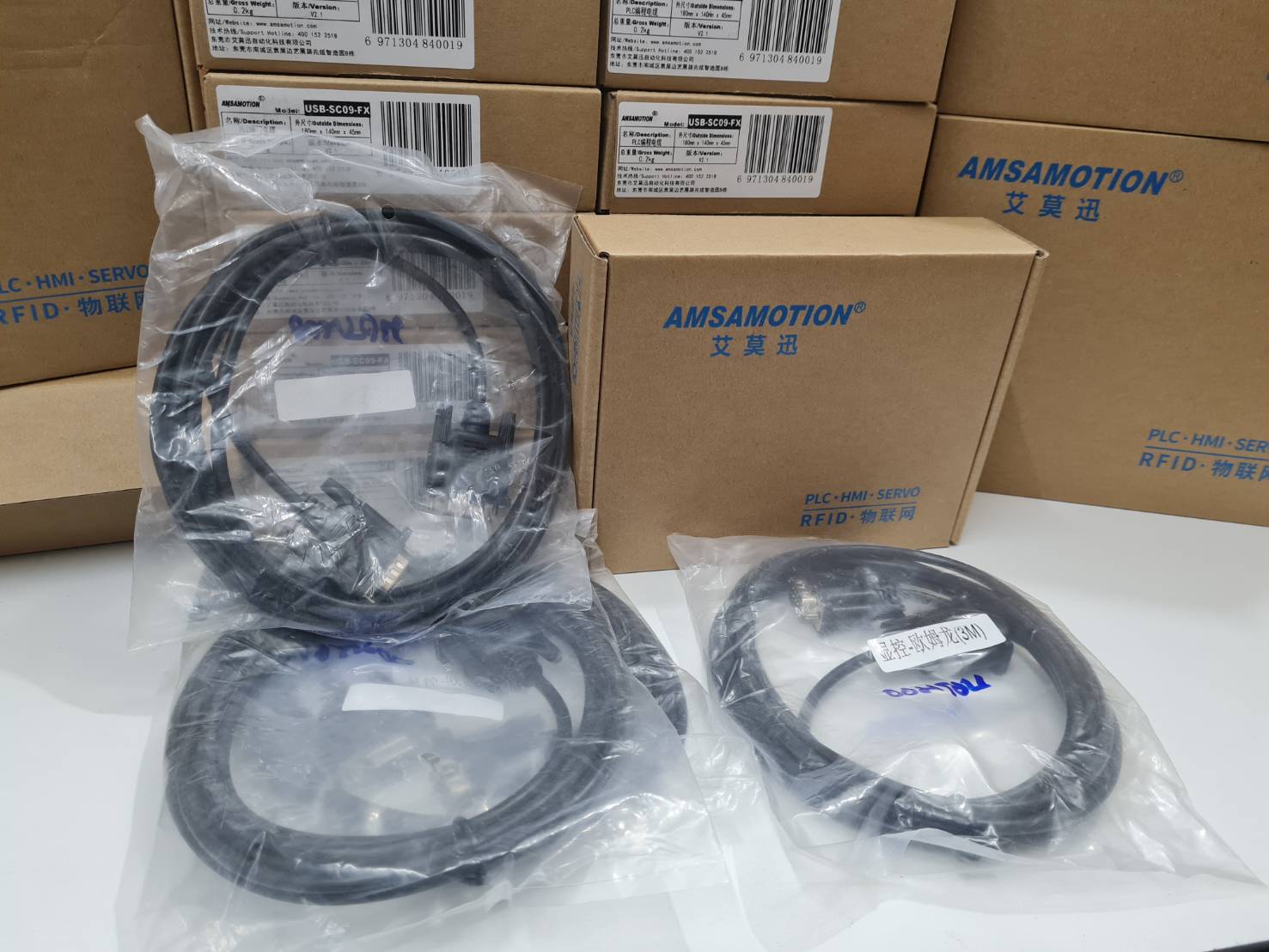 สาย PLC OMRON to HMI SAMKOON 3M RS232 (SAMKOON CABLE TO OMRON PLC) (MI ...