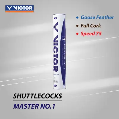 VICTOR Shuttlecocks MASTER NO.1