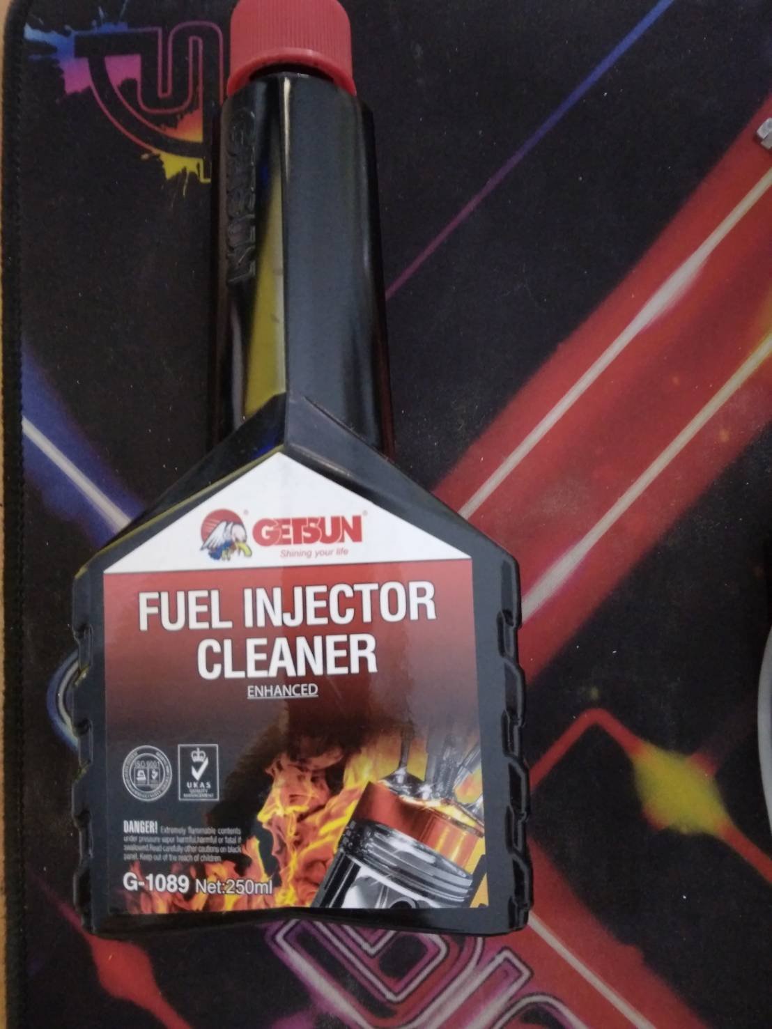 น้ำยาล้างทำความสะอาดหัวฉีดเบนซิน GETSUN 1089 Fuel Injector Cleaner ขนาด