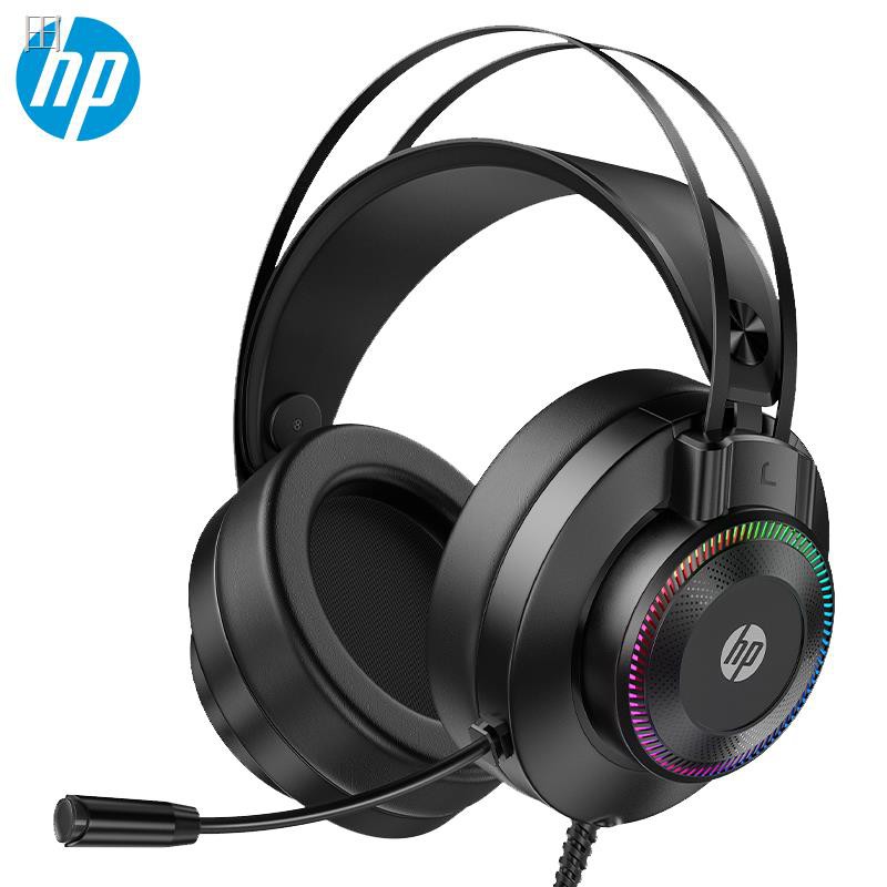 ชุดหูฟังคอมพิวเตอร์ HP GH10 ชุดหูฟังเล่นเกมกินไก่ฟังเสียงระบุตำแหน่งของชุดหูฟังลดเสียงรบกวนสำหรับ PlayerUnknown s Battl