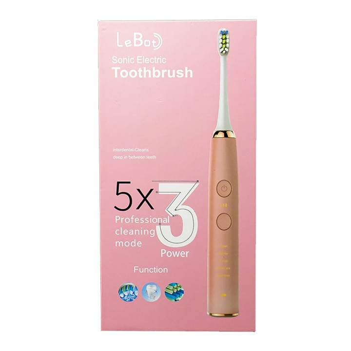 SONIC ELECTRIC TOOTHBRUSH LEBOT PINK