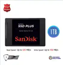 ภาพขนาดย่อของภาพหน้าปกสินค้าSanDisk SSD ULTRA 3D NAND 2.5" SATA Solid State Drive Max. 535MB/s (120GB/240GB/480GB/1TB)เหมาะสำหรับโน๊ตบุ๊คและเดสก์ท็อปรับประกัน 3 ปี จากร้าน CM-IT บน Lazada ภาพที่ 1