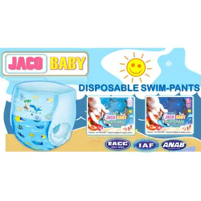 Jaco Baby ผ้าอ้อมสำเร็จรูปสำหรับว่ายน้ำ 10 ชิ้น