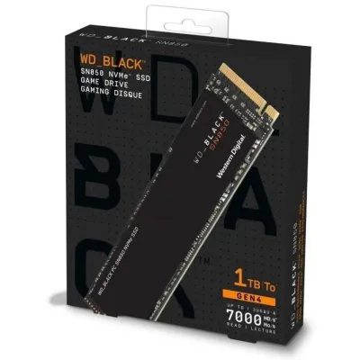 WD BLACK SN850 1TB SSD NVMe M.2 2280 WDS100T1X0E (Warranty 5 Years by Synnex)