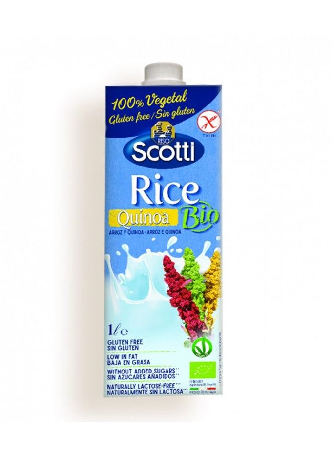 Scotti Rice Milk With Quinoa สก็อตติ น้ำนมข้าวและครินัว 1000ml