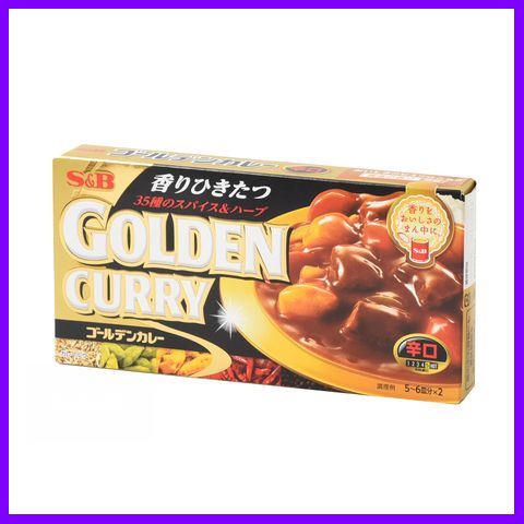 สุดคุ้ม S&b Golden Curry Hot Jumbo 198g บริการเก็บเงินปลายทาง