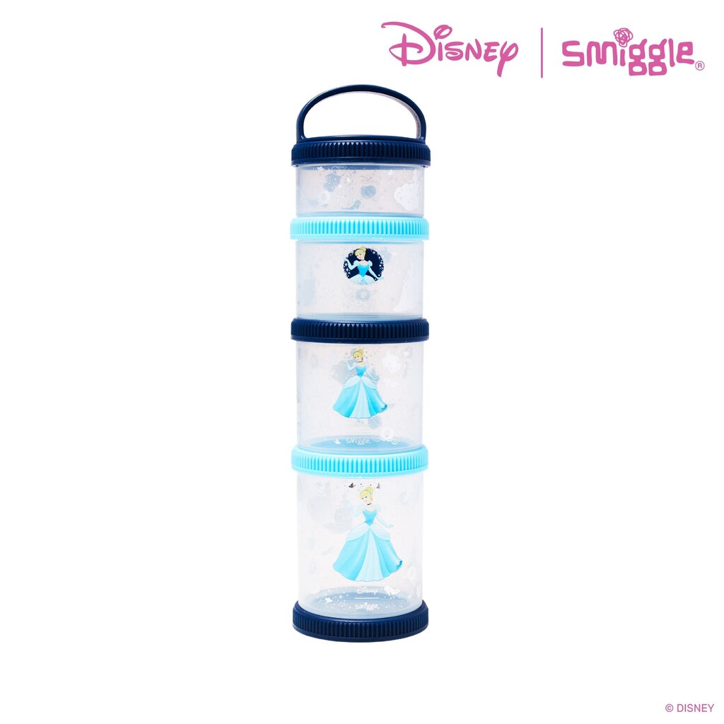 กระปุกใส่ขนม Smiggle snack stackเจ้าหญิง Lazada.co.th