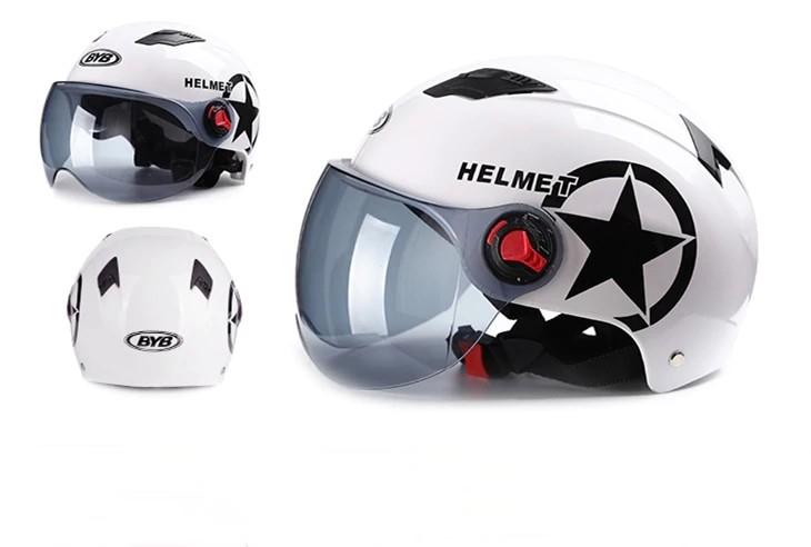 HF หมวกกันน็อค คุณภาพดี สำหรับมอเตอร์ไซค์ทั่วไป High Quality Motorcycle Helmet