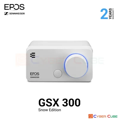 EPOS | Sennheiser GSX 300 - SNOW Edition - External Sound Card for PC ( ซาวด์การ์ด ) / USB2.0
