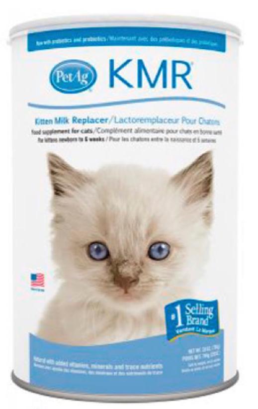 KMR นมผง Powder Kitten Milk Replacer เค เอ็ม อาร์ ผง สำหรับลูกแมวแรกเกิด 340 กรัม