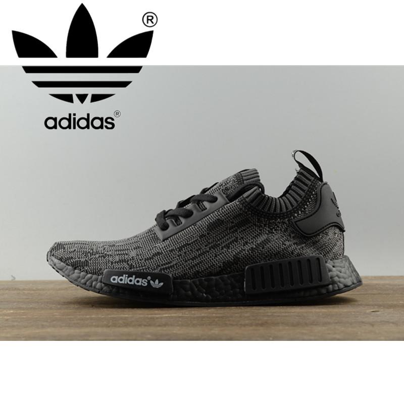 Adidas Original NMD Runner Breathable New Men's Running Shoes Sneakers S80489 40 45 Charcoal gray Adidas Original NMD Runner Breathable New Men's Running Shoes Sneakers S80489 40 45 Charcoal gray