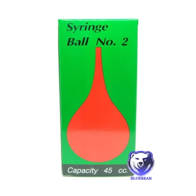 Syringe Ball ไซริงค์บอล ลูกยางแดง ใช้ดูดของเหลว เบอร์ 2