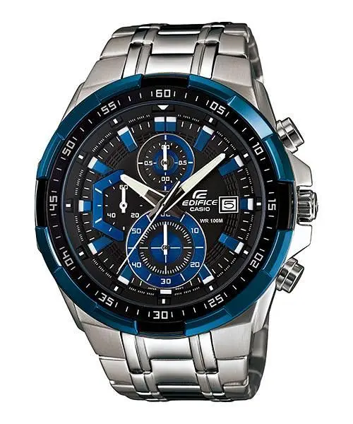 นาฬิกาผู้ชาย casio ระบบอะนาล็อค รุ่น EFR-539D-1A2V（ของแท้100% ประกันCMG)