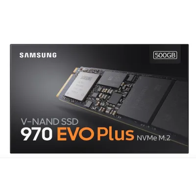 จัดส่งฟรี 500 GB SSD (เอสเอสดี) SAMSUNG 970 EVO PLUS PCIe/NVMe M.2 2280 (MZ-V7S500BW) (by Pansonics) Free Shipping