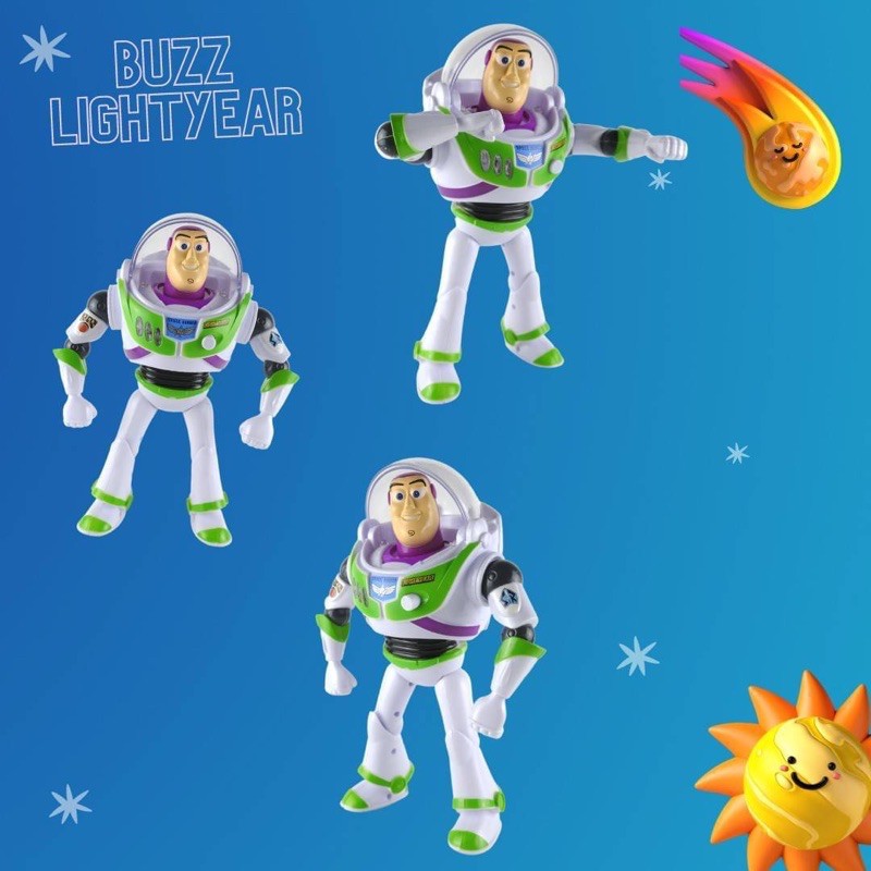 หุ่นยนตร์ บัทไลน์เยียร์ จาก ทอยสนอรี่ 4 มีเสียง มีไฟ Buzz Lightyear