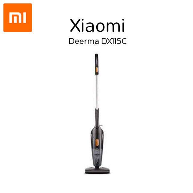 Xiaomi Deerma DX115C Handheld mute large suction suction pet hair removal mite sterilization vacuum cleaner ราคาถูกที่สุด