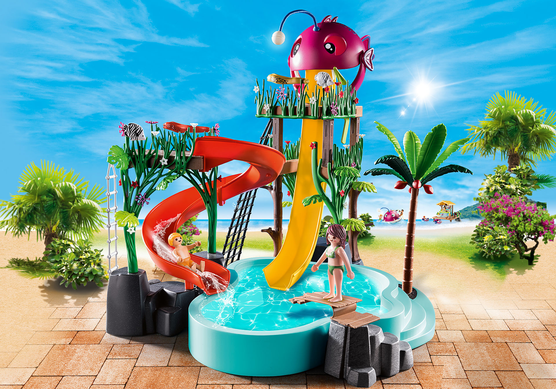 Bundle PM AQUA PARK SET 1 70609 70610 Playmobil ThaiPick bundle-pm-aqua-park-set-1-70609-70610-playmobil-thaipick