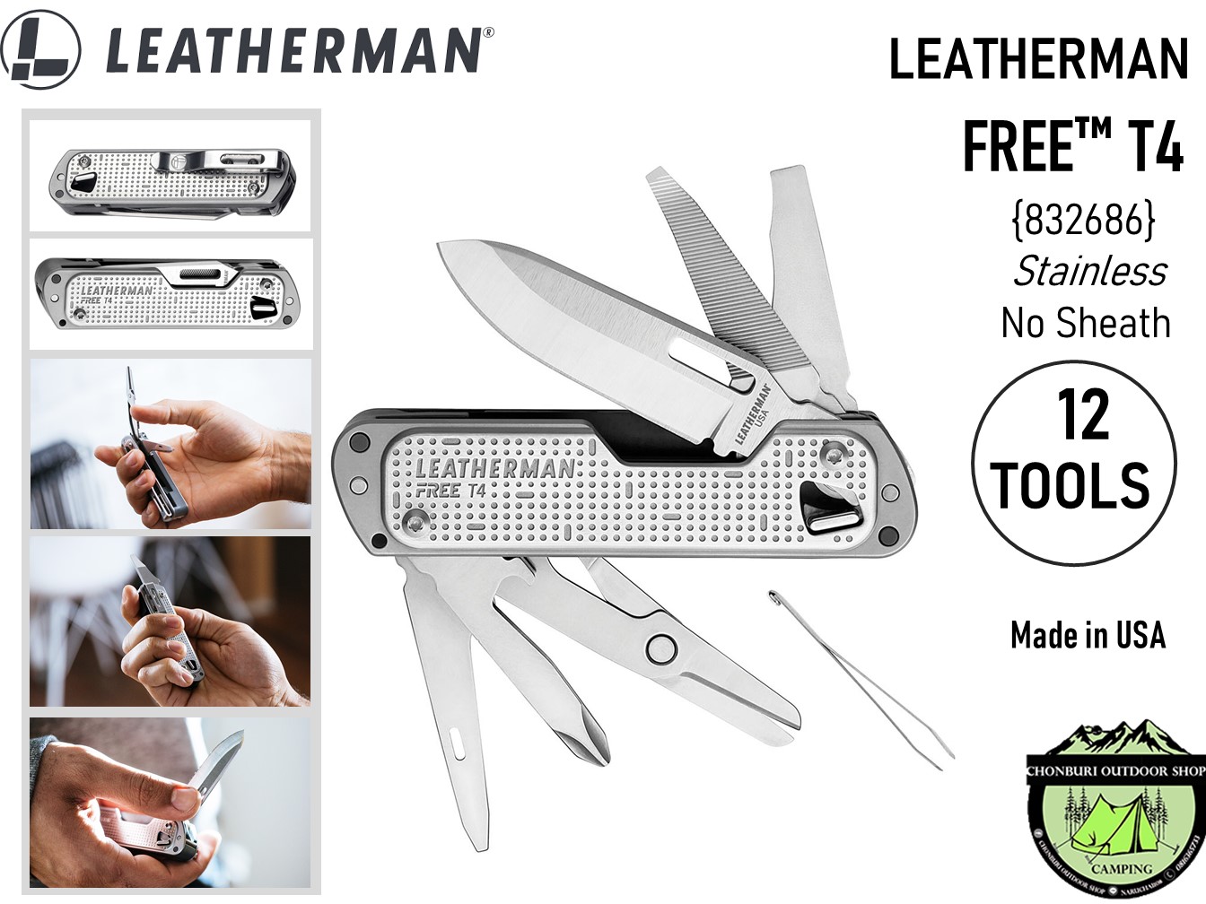Leatherman Wingman ราคาถูก ซื้อออนไลน์ที่ - ก.ย. 2022 | Lazada.co.th