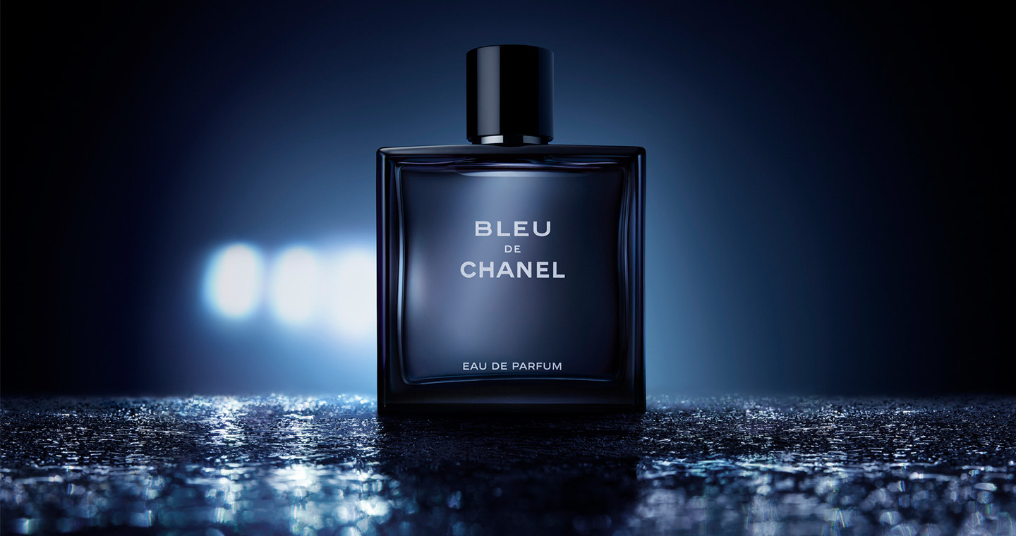 The blue store chanel perfume