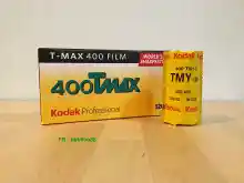 ภาพขนาดย่อของสินค้าฟิล์มขาวดำ 120 Kodak T-Max 400 Professional 120 Black and White Film 400Tmax ฟิล์มถ่ายรูป Tmax
