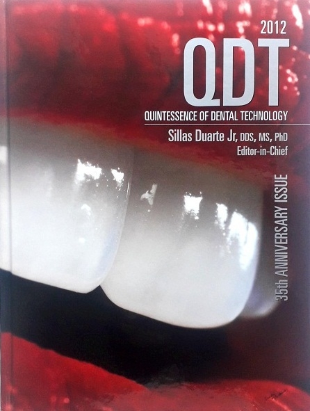 QDT 2012: QUINTESSENCE OF DENTAL TECHNOLOGY (HARDCOVER) Author: Sillas Duarte  Ed/Year: 1/2012 ISBN: 9780867155624