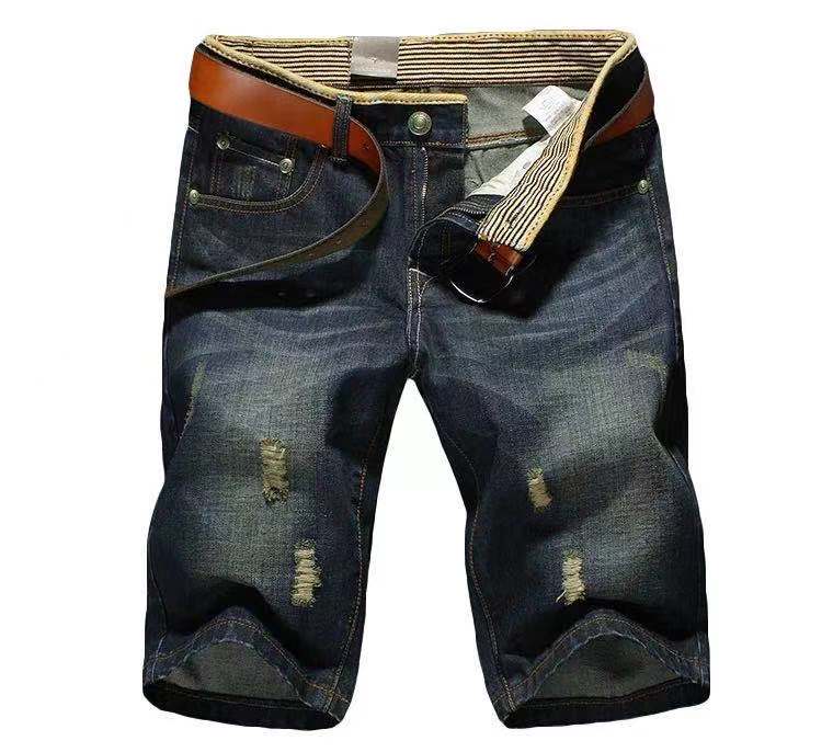 BGBG【2020 New Jeans】ยีนส์ขาสั้น ผ้ายืดฟอกนิ่ม สีมิดไนด์-สนิมน้ำตาล มีริม ไซส์28-40