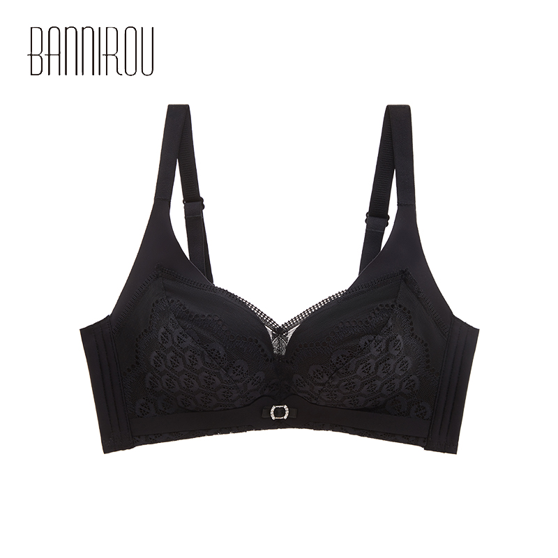 BANNIROU Women's Bras Everyday Bralette Active Wire Free Push Up Lingerie  Underwear For Women Convertible Straps Free Shipping